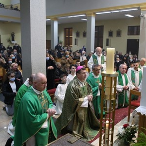 Biskup Šaško predvodio euharistijsko slavlje trećeg dana Trodnevnice za Stepinčevo